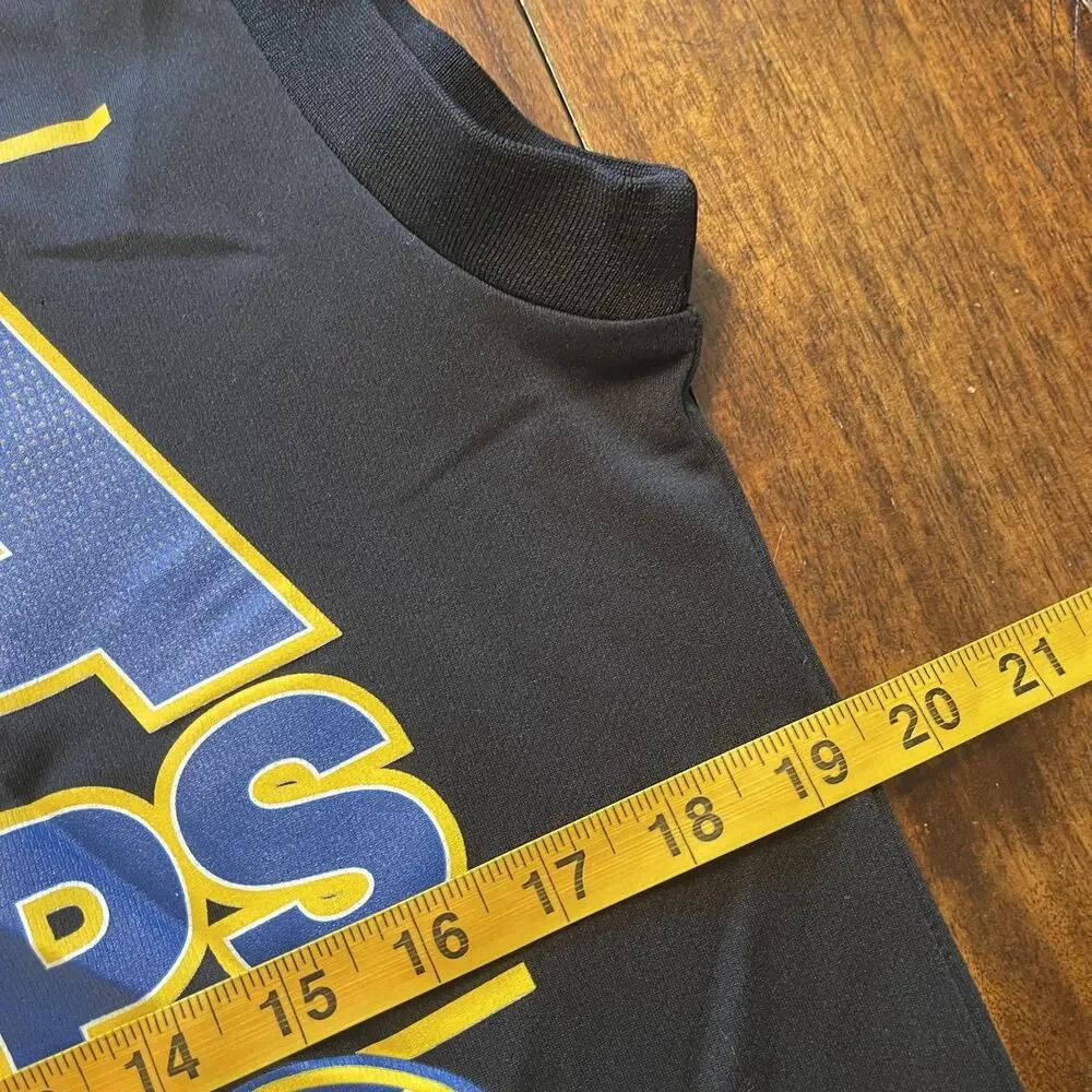 Golden State Warriors Jersey Mens Small NBA Champs 2015 Adidas Curry 30 Black